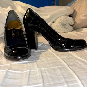 Cole Haan Black Block Heel